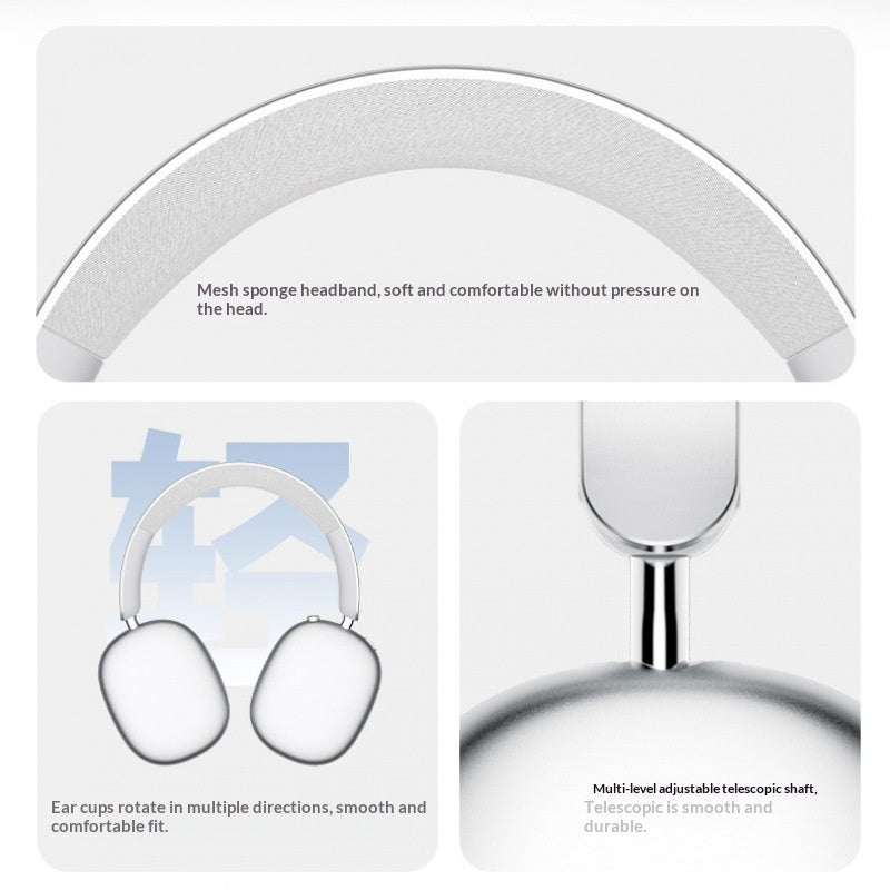 Premium Wireless Bluetooth Headphones – Noise Cancelling, Hi-Fi Sound & Long Battery Life
